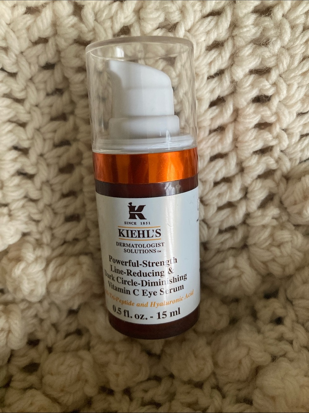 Kiehl's powerful strength vitamin C eye serum